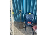 Back Pack, Shovel, Drain Snake, Etc.
