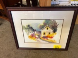 Framed Watercolor