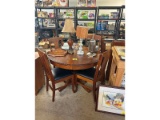 Oak Table & 4 Chairs