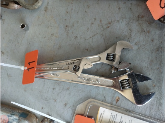 3 Adjustable Wrenches