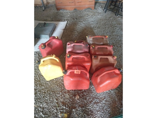 9 Gas Cans