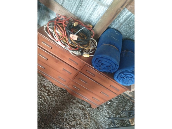 Extension Cords, Dresser, Etc.