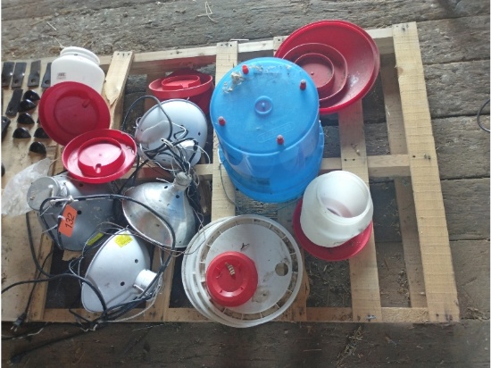 Heat Lamps, Waterers, Etc.