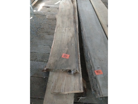 1 - 11'x11" Wide Live Edge Both Sides