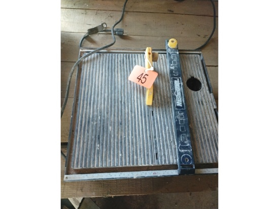 Mastercraft Tile Saw