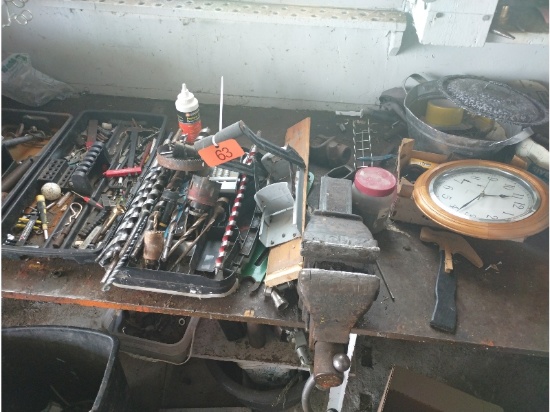 Box of Drill Bits, Etc.