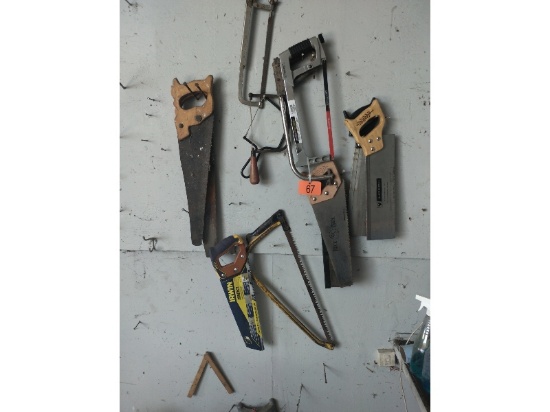 Assorted Modern Hand Saws