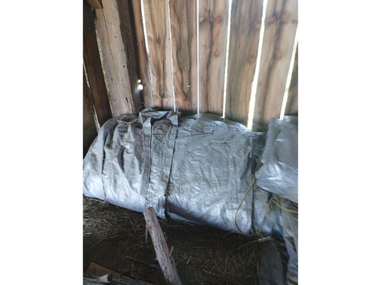 3 Double Sided Hay Tarps