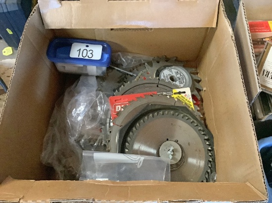 Box of Saw Blades
