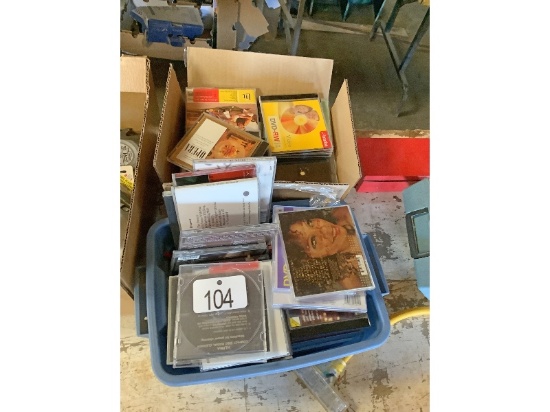 2 Boxes of CD's