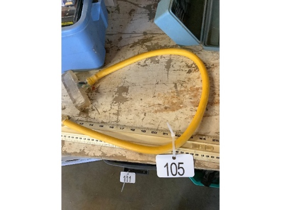 Extension Cord & Ruler