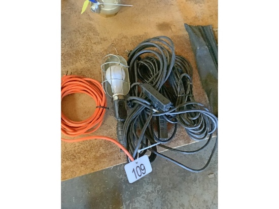Trouble Light & Extension Cords