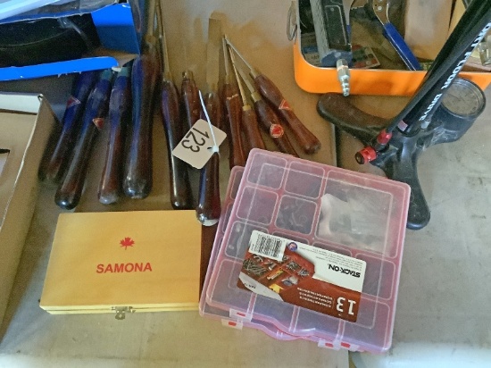 Henry Taylor Wood Lathe Tools, Catchalls, & Bits