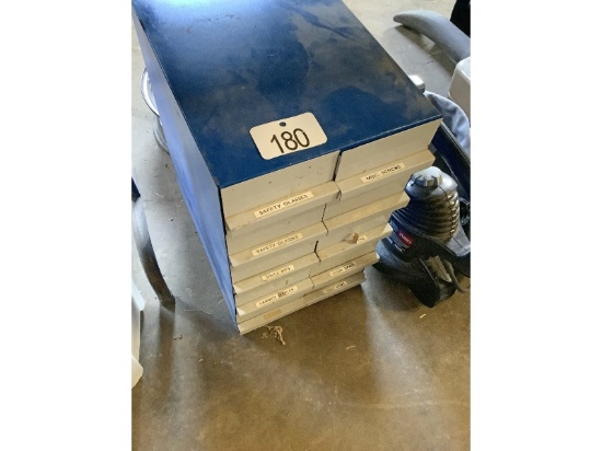 10 Drawer Cabinet & Contents