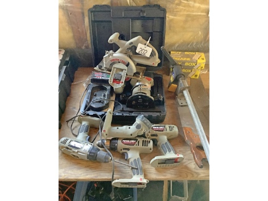 Porter Cable Battery Tools - No Battery