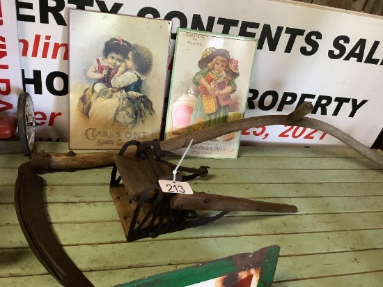 Scythe & Tin Signs