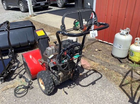 8HP/24" Snowblower - Runs