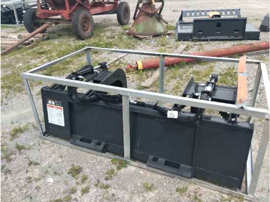 New Wolverine 72" Skid Steer Smooth Grapple Bucket