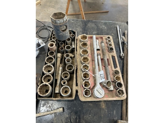 2 Partial 3/4" Socket Sets