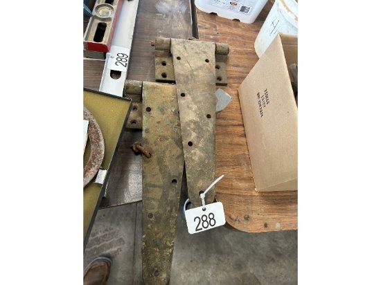 Large Antique Hinges