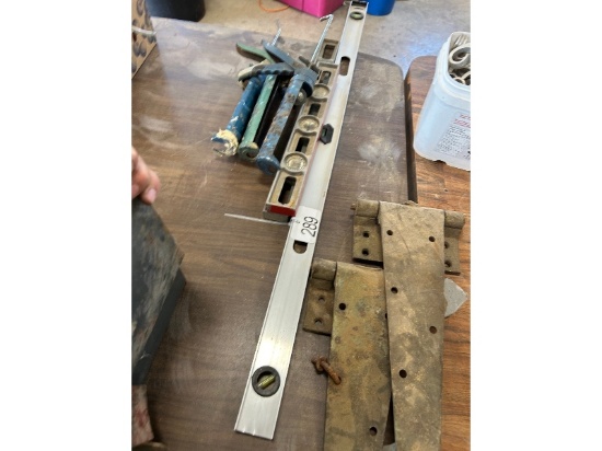 Levels & Caulking Guns