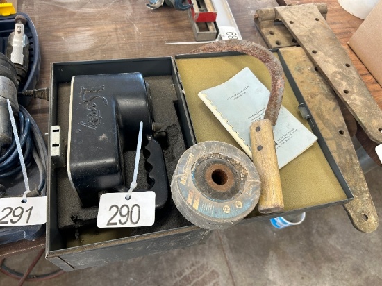 ASI Wood Moisture Tester, Sickle & Cut Off Wheels