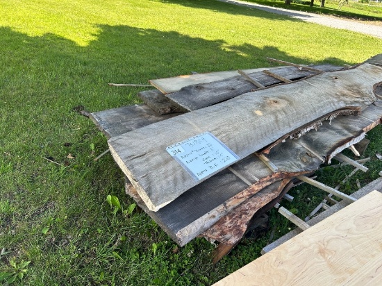 Birch Live Edge 220 Board Feet