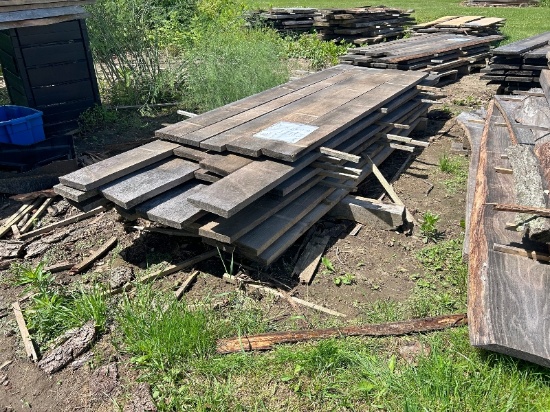 Oak Lumber 155 Board Feet