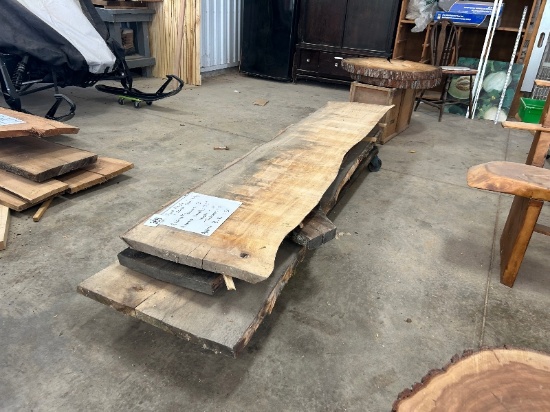 Hard Maple Live Edge Some Spalting 51 Board Feet