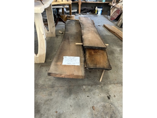 Cherry Live Edge Slabs 73.5 Board Feet
