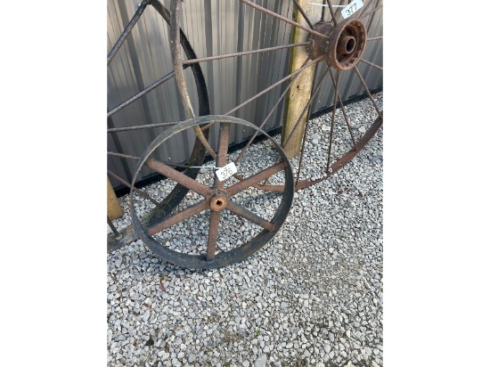 Steel Wheel 23"
