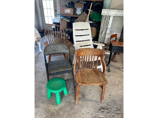 Hoop Back Chair, Etc.