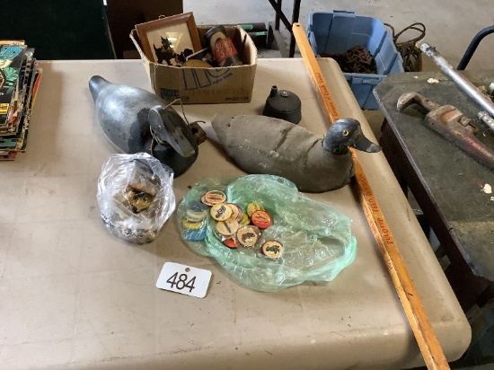 Duck Decoys, Yard Stick, Etc.
