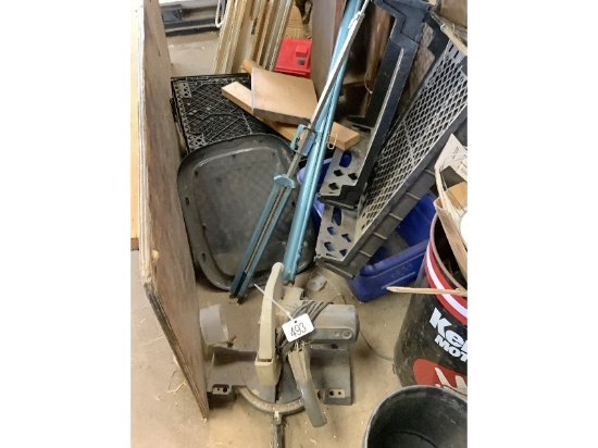 Mitre Saw & Projector Screen