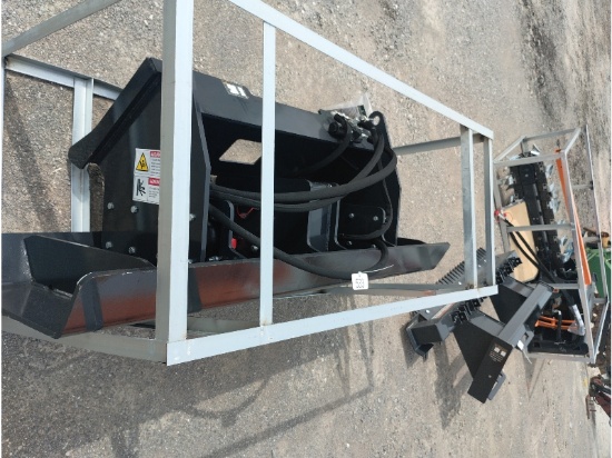 New Land Honor Skid Steer Vibratory Plate Compactor