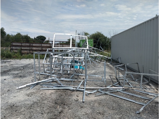 Large Quantity of Steel Shipping Crates