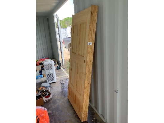 Wooden Door & Vinyl Window