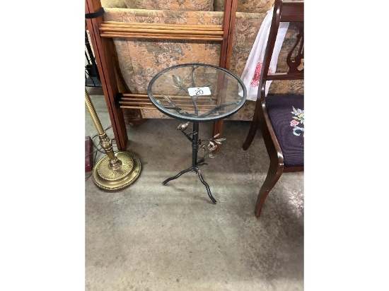 Glass Top Table