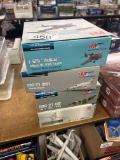 4 New H&M Die Cast Model Planes