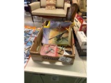 Box of Die Cast Model Planes