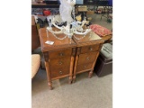 Matching End Tables That Are Fastened Together