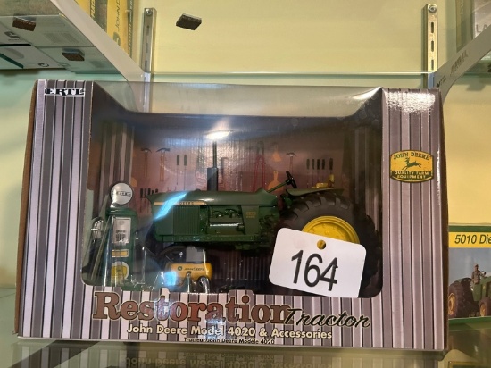 Unopened John Deere 4020 Restoration Tractor & Accessories