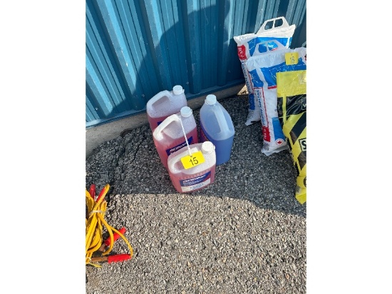 4 Jugs of Washer Fluid
