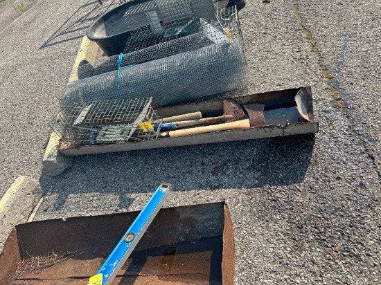 Live Trap, Axe, Edger & Trough