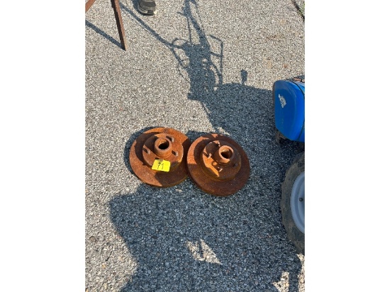 2 Trailer Brake Rotors - Unused