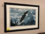 Framed Eagle Print