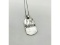 Sterling Silver Mother of Pearl Pendant With Sterling Silver Chain