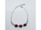 Sterling Silver Natural Enhanced Ruby Bracelet