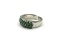 Sterling Silver Natural Emerald (1ct) Ring