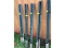 10 - 6' Green Steel Stakes